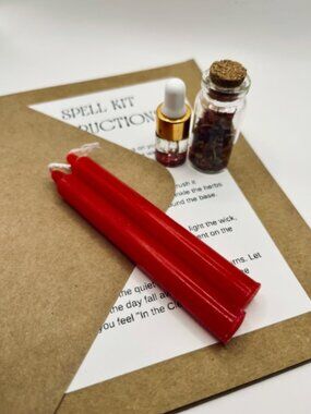 Mini Intention Spell Kit: Love & Passion Ritual with Instructions